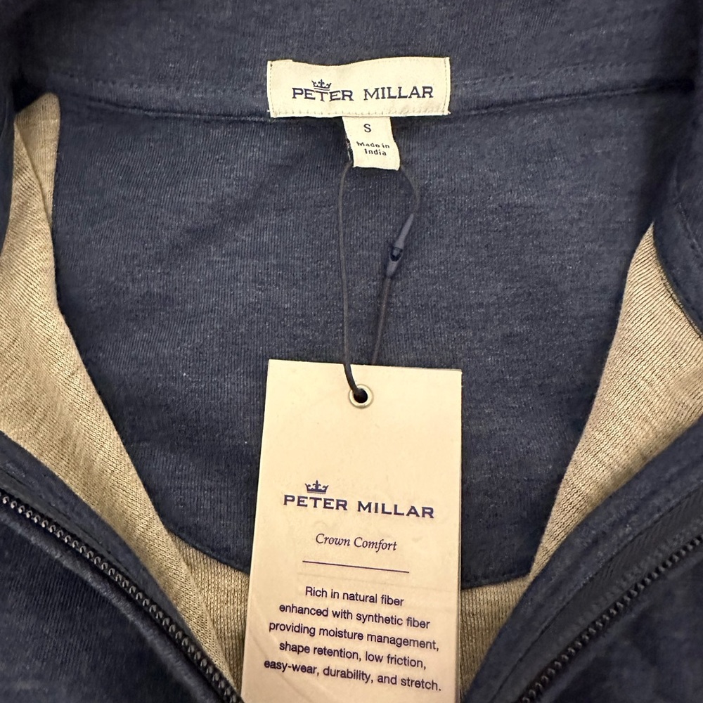 Peter Millar Crown Comfort Interlock Quarter Zip